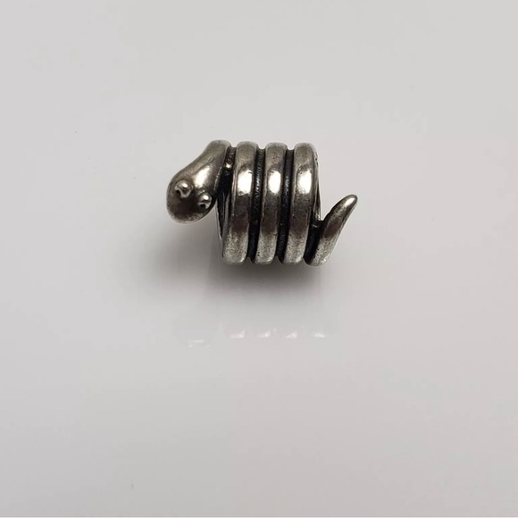 Pandora snake bead charm. Retired. - Picture 2 of 3